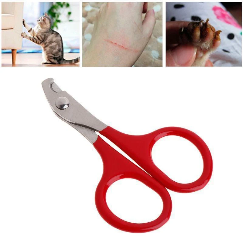 Pet Nail Clippers for Small Cats Nail Scissors 8 cm-Image 1