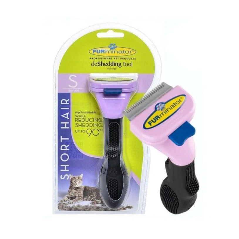Furminator Deshedding Tool Cats Small Short Hair for sale-Image 1