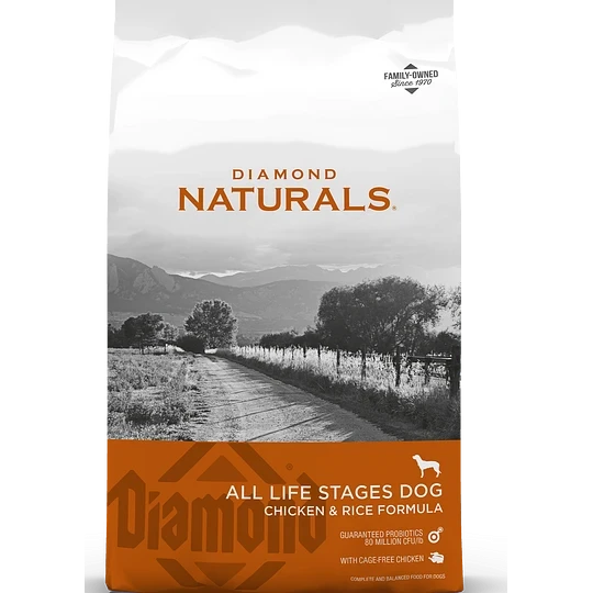 Diamond Naturals All Life Stages Dog Food – 15 KG